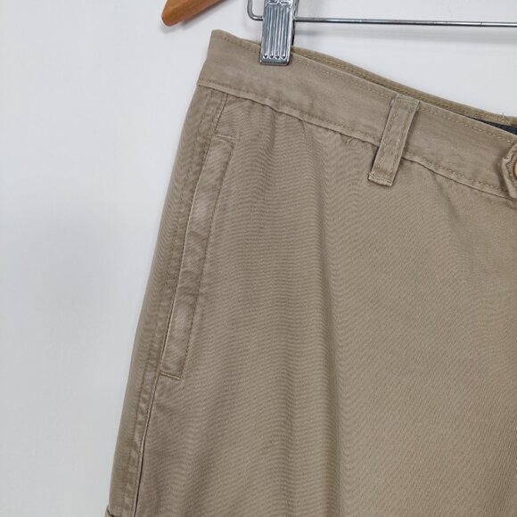 Jacob Annexe Women's Cargo Pants Size 9 / 10 Beige Cotton Casual Outerwear Daily - Picture 3 of 12